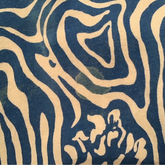 Lilly Pulitzer Skipper UPF 50+ Popover 1/2 Zip Jacket Blue/White Pattern - Picture 7 of 7